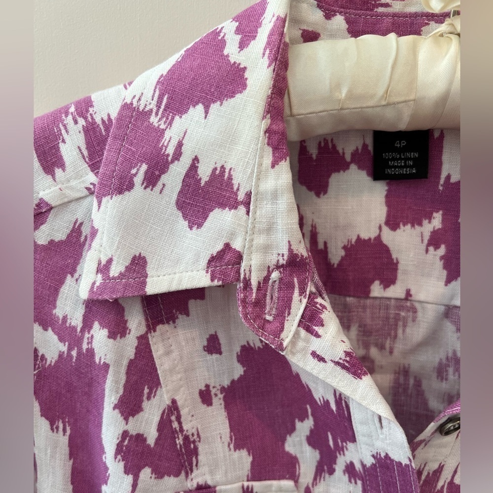 Style & Co Linen Top - Picture 4 of 16